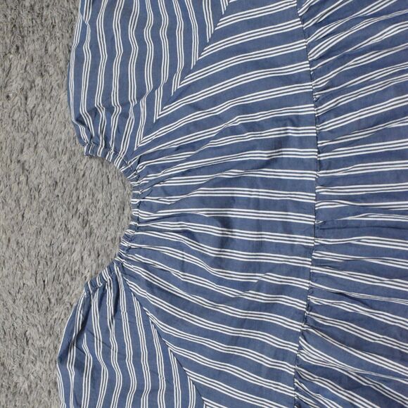Old Navy Blue and White Striped Top - Picture 8 of 8